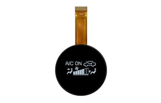 0.96" Monochrome OLED Rotary Encoder Display