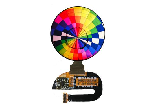 1.43" Circular AMOLED Display with CTP