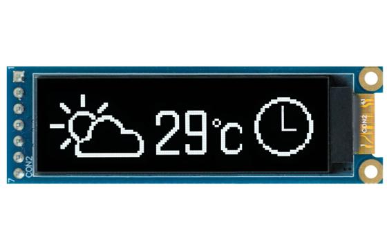 1.71" Monochrome OLED Display