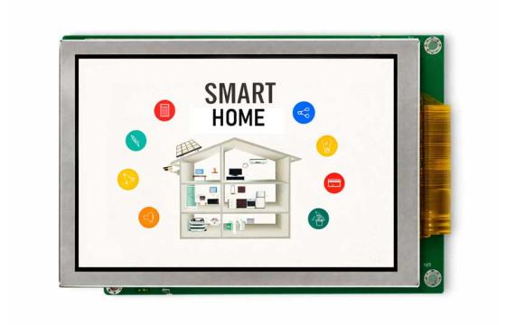 4.3" High Bright IPS TFT LCD Display RGB interface