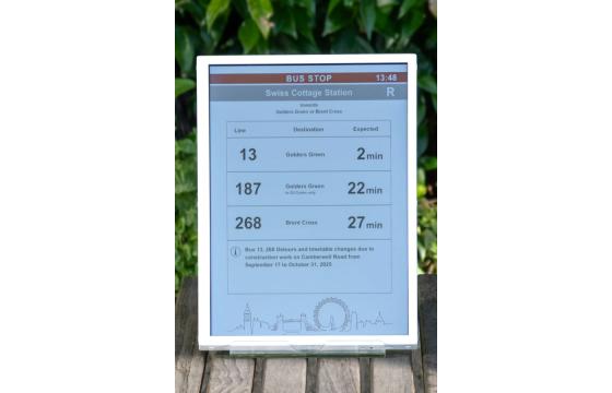 13.3" - Cholesteric LCD Zero Power Display