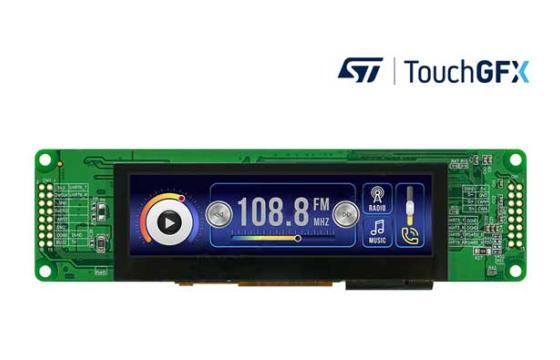 3.9" Smart TFT Bar Display with CTP and CAN-BUS