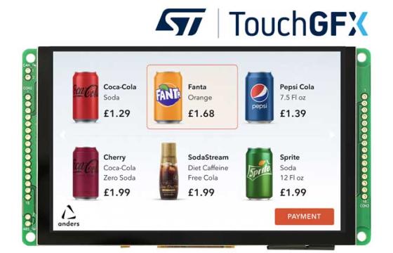 5.0" Smart TFT Display with CTP and UART+GPIO