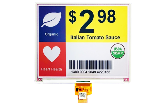 5.65" Gallery Palette 7 Colour ePaper display