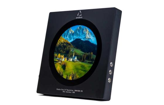 7.0" Circular IPS TFT LCD Display with CTP