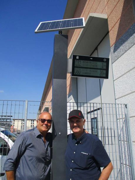 tony allridge from anders electronics with its customer 