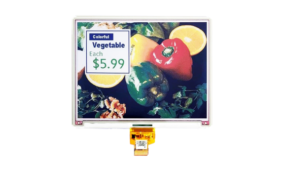 5.65" Gallery Palette 7 Colour ePaper display