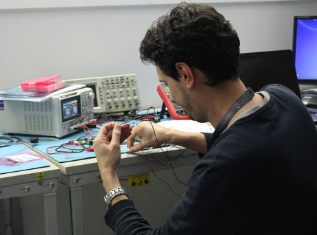 Christian in his engineering role