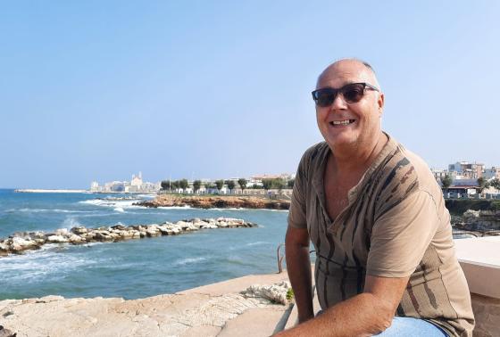 tony allridge from anders electronics european location of Bari