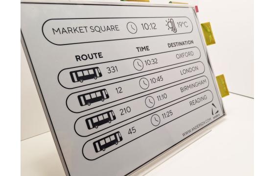 13.3" Black/White ePaper Display