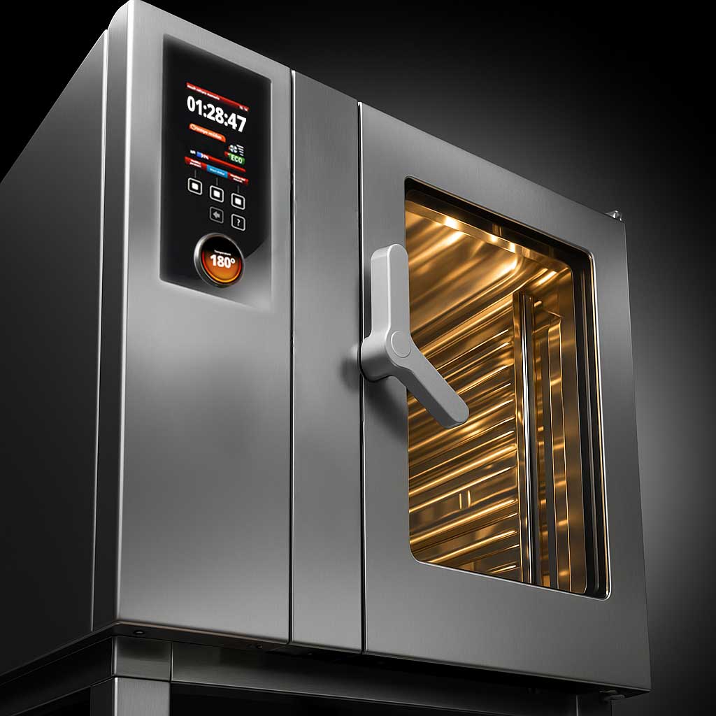 rotary encoder display on a industrial oven - anders