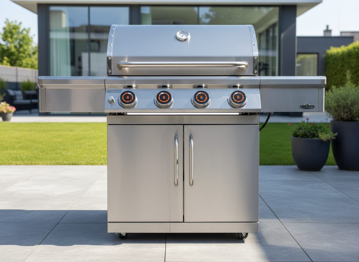 rotary encoder display on a BBQ - anders