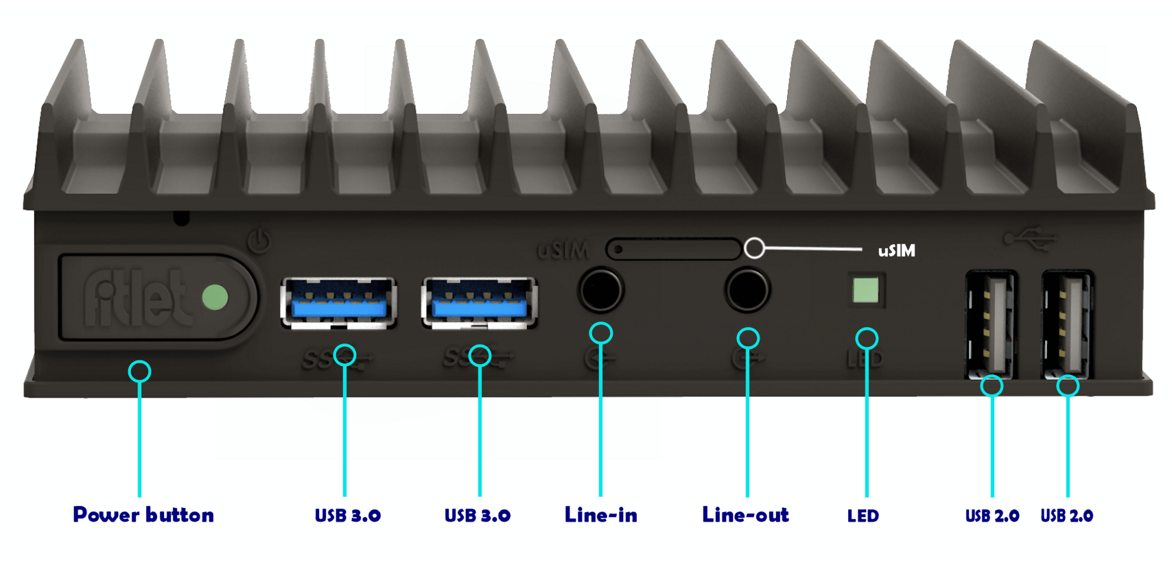front panel